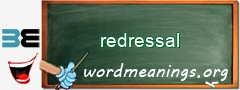 WordMeaning blackboard for redressal